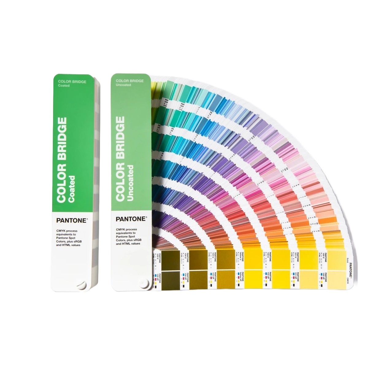 Набор вееров цветов Pantone Color Bridge Guide (Coated & Uncoated)