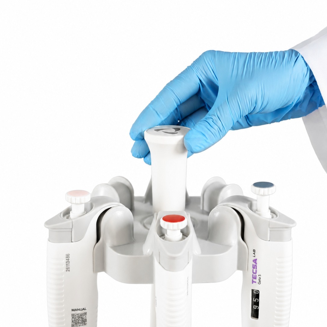 Базовый набор: 3 дозатора TecsaLab Gota-S, штатив TecsaLab Gota stand