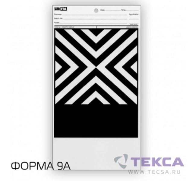 Демонстрационные тест-карты Leneta 9A для определения непрозрачности