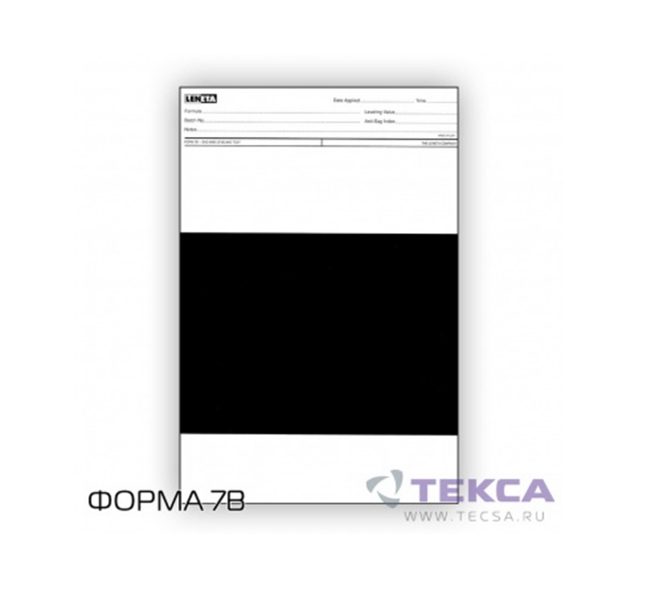 Карты Leneta для испытаний на образование наплывов и выравнивание