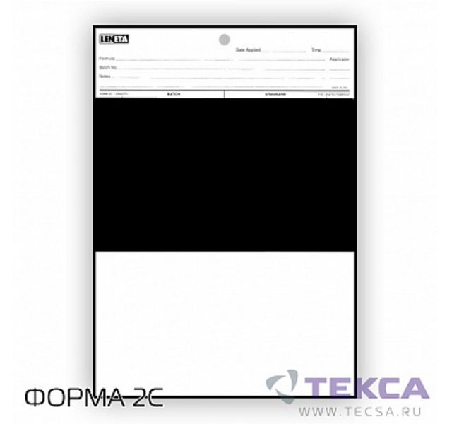 Тест-карты Leneta 2C для определения непрозрачности